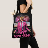 Frohes Neujahr - Trump-Resolution 2025 Tasche (Von Nahem)