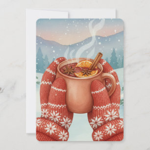 Frohes Neujahrs-Grußkarte Feiertagskarte