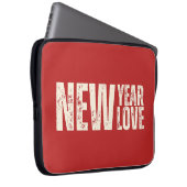 Frohes Neujahrsangebot Neujahr Neue Liebe Laptopschutzhülle (Vorne Rechts)