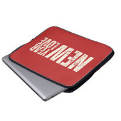 Frohes Neujahrsangebot Neujahr Neue Liebe Laptopschutzhülle (Vorne Knopf)