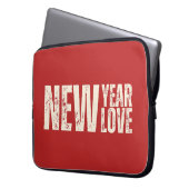 Frohes Neujahrsangebot Neujahr Neue Liebe Laptopschutzhülle (Vorderseite Links)
