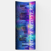 Frohes Neujahrsbanner Banner (Vertikal)