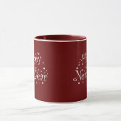 Frohes Neujahrsfeier-Event Tasse (Zentrum)