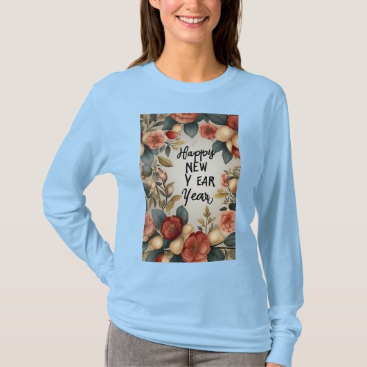 Frohes Neujahrsfest bei@@@@@ T-Shirt (Vorderseite)