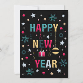 Frohes Neujahrsfest Einladung