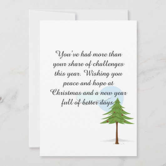 Frohes Neujahrsfest Einladung (Rückseite)