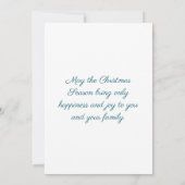 Frohes Neujahrsfest Einladung (Rückseite)