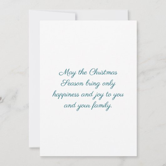 Frohes Neujahrsfest Einladung (Rückseite)