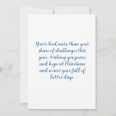 Frohes Neujahrsfest Einladung (Rückseite)