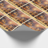 Frohes Neujahrsfest Geschenkpapier (Ecke)