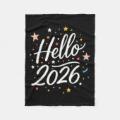 Frohes Neujahrsfest im Party 2026 - Matching Men W Fleecedecke (Vorderseite)