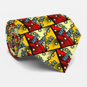 Frohes Neujahrsfest Krawatte (Gerollt)