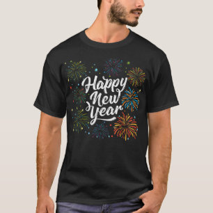 Frohes Neujahrsfest Party Funny Silvester T-Shirt