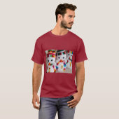 Frohes Neujahrsfest T-Shirt (Vorne ganz)
