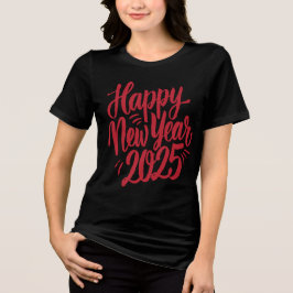 Frohes Neujahrsfest Tri-Blend Shirt