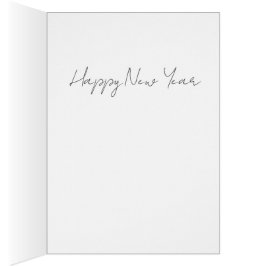 Frohes Neujahrsgrußkarte