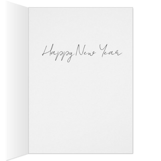 Frohes Neujahrsgrußkarte (Innen (Rechts))