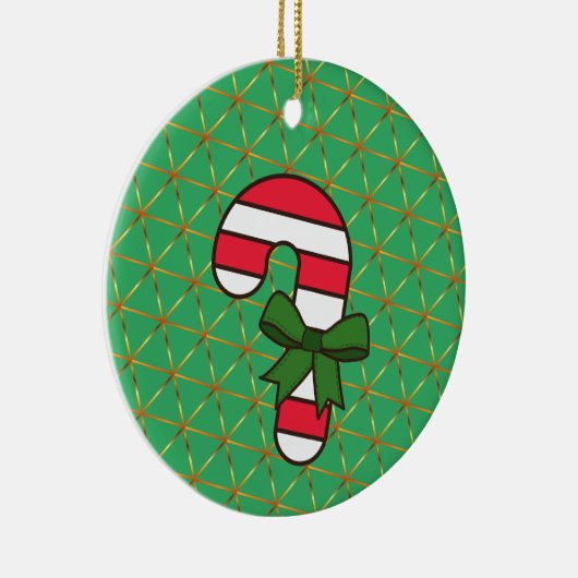 Frohes New Year Keramik Ornament (Rechts)