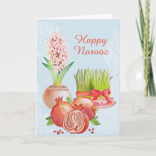 Frohes Norooz Feiertagskarte
