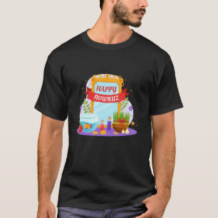 Frohes Nowruz iranisches persisches Neujahr Haft S T-Shirt