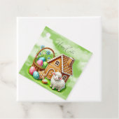 Frohes Osterlammkorb Geschenkanhänger (Beispiel)