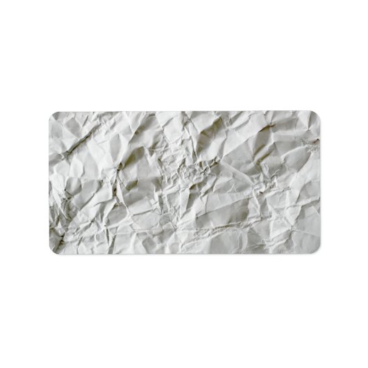 Frohes Papier Adressaufkleber (Vorne)