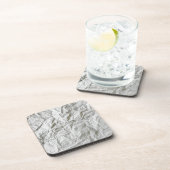 Frohes Papier Getränkeuntersetzer (Rechte Seite)