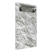 Frohes Papier Mini Klemmbrett (Schrägansicht)