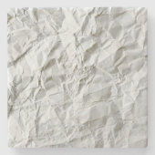 Frohes Papier Steinuntersetzer (Vorderseite)