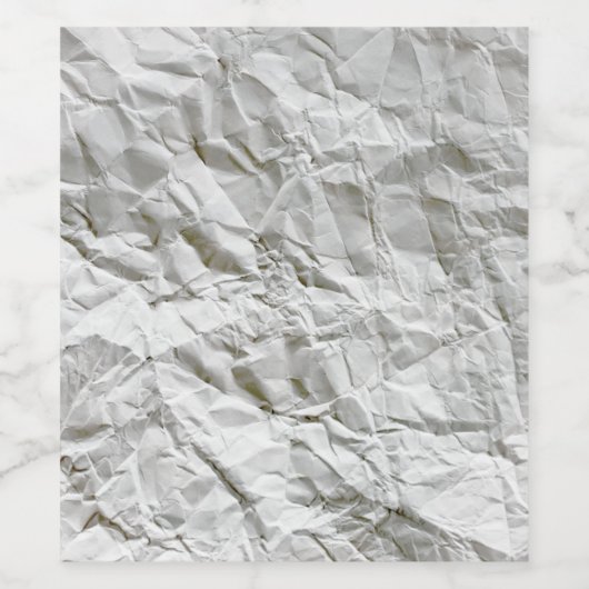 Frohes Papier Weinetikett (Einzelnes Label)