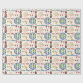 Frohes Pessach Geschenkpapier (Flach)