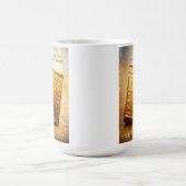 Frohes Pessach! Goldene Matze Kaffeetasse (Mittel)