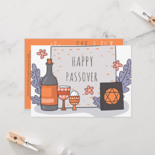 Frohes Pessach Schöne Seder Pesach-Einladung Einladung