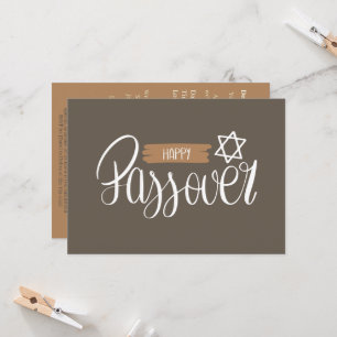 Frohes Pessach Seder Pesach solide Einladung