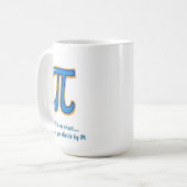 Frohes Pi-Tag-Mug – Mathe-Liebhaber Kaffeetasse (Vorderseite Links)