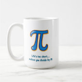 Frohes Pi-Tag-Mug – Mathe-Liebhaber Kaffeetasse (Links)