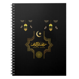 Frohes Ramadan Kareem -Eid Mubarak-Wünsche Feiert Notizblock