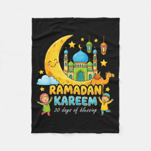 Frohes Ramadan Mubarak für Jungen Jugend Ramadan M Fleecedecke