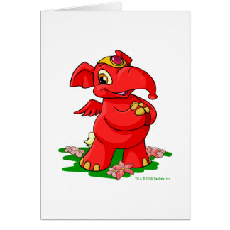 Frohes rotes Elephante in Shenkuu