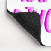Frohes Scheiden Mousepad (Ecke)
