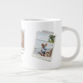 Frohes Sentiments Schnappschuss Spezielle Tasse (Rechts)