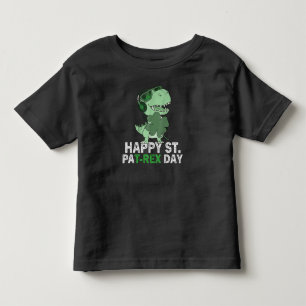 Frohes St Pat Trex Tag Dinosaur Kleinkind St Patri T-shirt