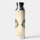 Frohes St. Patrick’s Day Shamrock-Design Trinkflasche (Links)