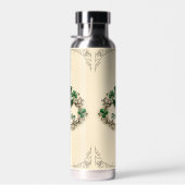 Frohes St. Patrick’s Day Shamrock-Design Trinkflasche (Rechts)