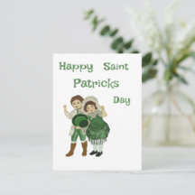 Frohes St. Patrick's Day Grußkarte