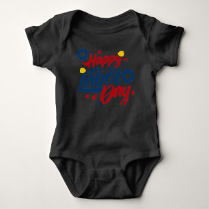 Frohes Tag der Arbeit Gear & Werkzeuge Design Baby Strampler
