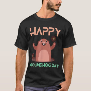 Frohes Tag des Murmeltieres 2025 Liebhaber Kostüm  T-Shirt