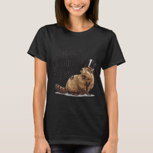 Frohes Tag des Murmeltieres Murmeltier Tierkostüm T-Shirt