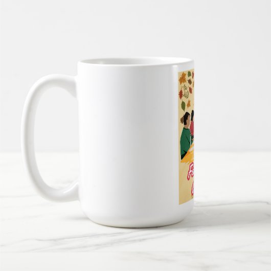 Frohes Thanksgiving-Fest-Modus Aktiviert tee Kaffeetasse (Links)