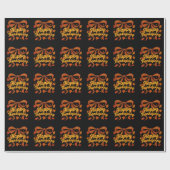 Frohes Thanksgiving-Geschenk Geschenkpapier (Flach)